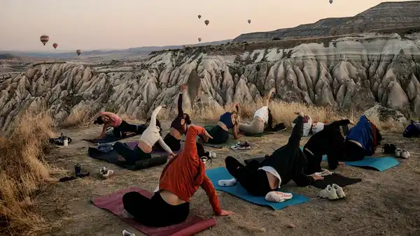Kapadokya’da ilk yoga festivali heyecanı