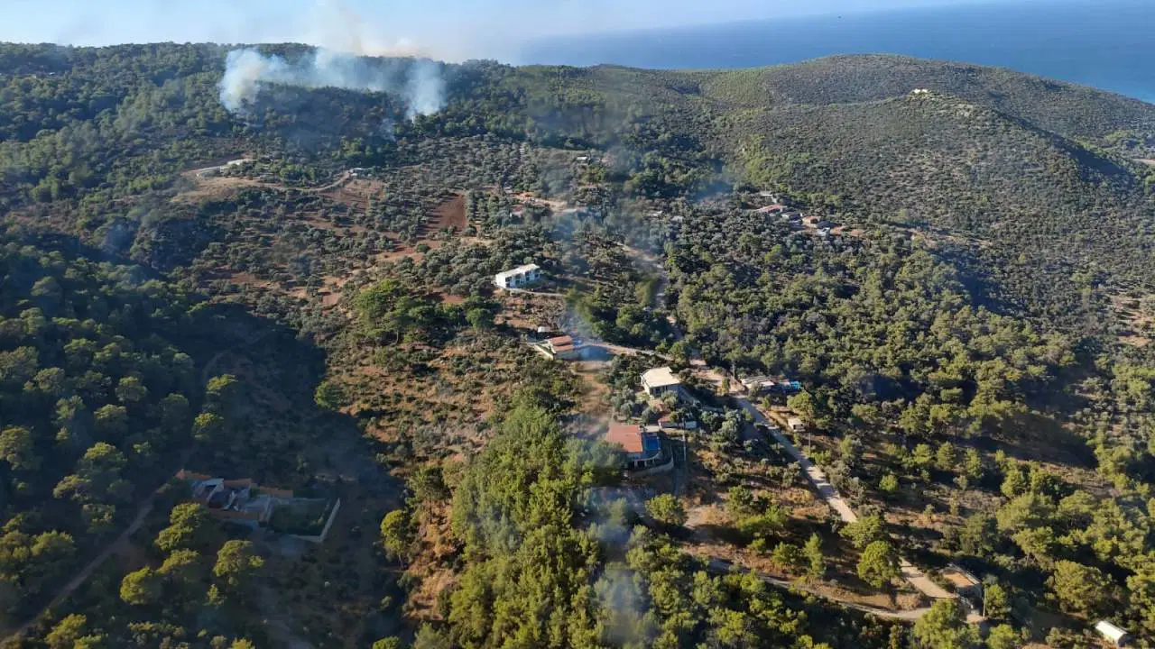Antalya'da orman yangını