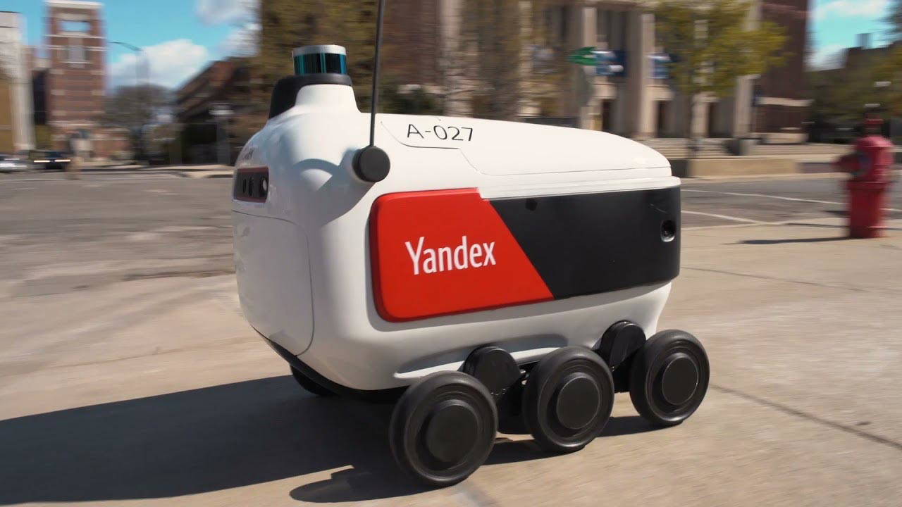 Yandex, Rusya'da 20 bin robot kuryeyi devreye alacak