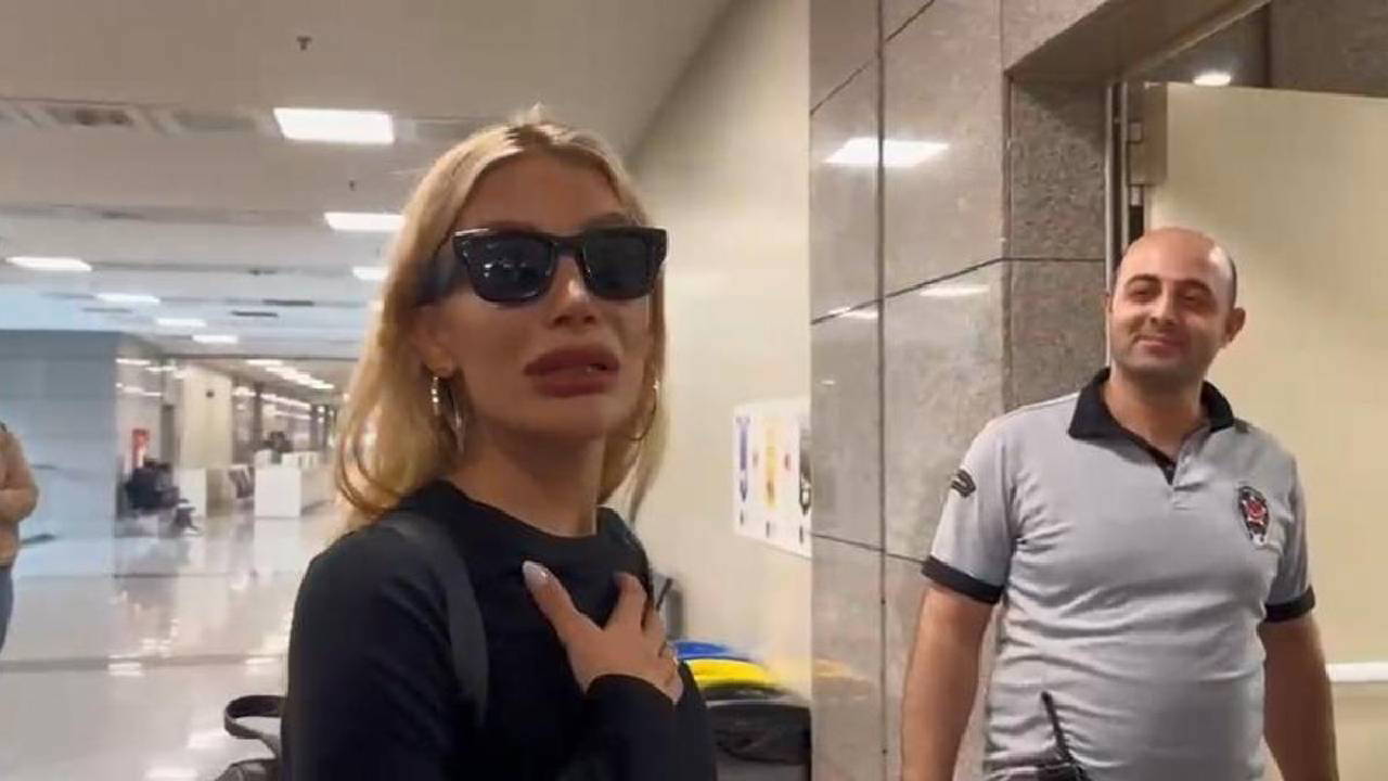 İrem Derici ifade vermek için Çağlayan'da