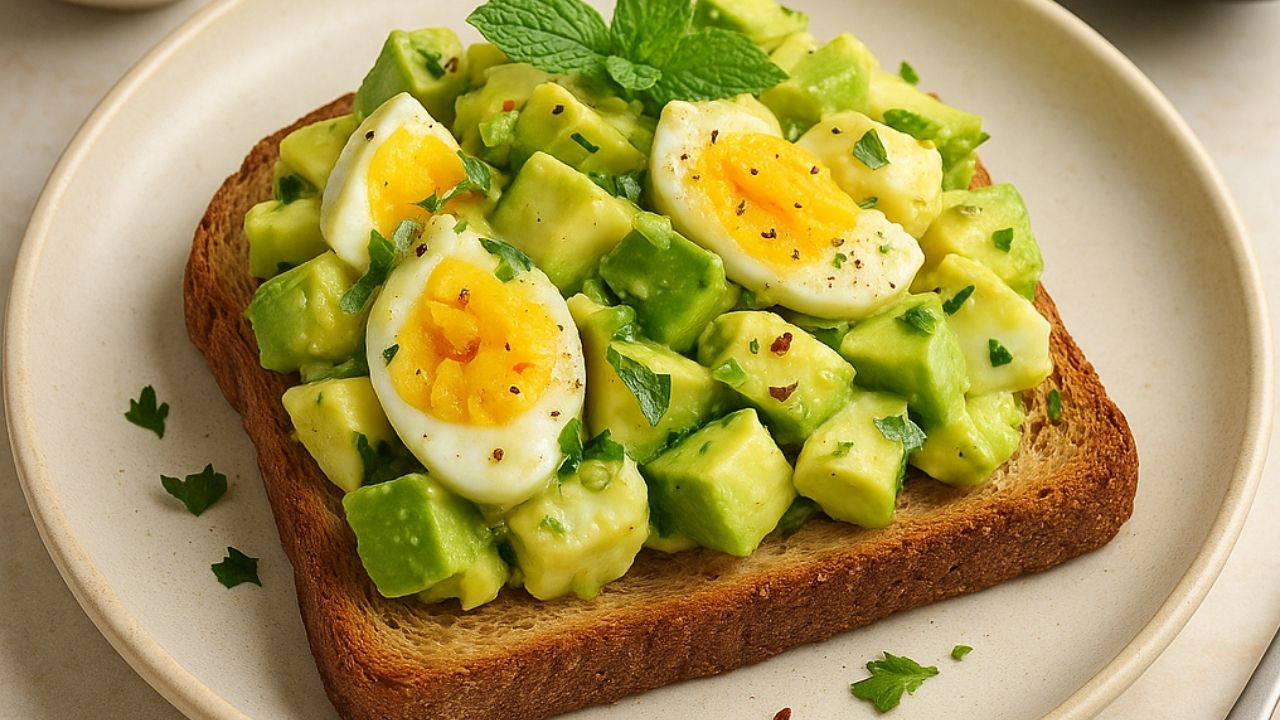 Güne taptaze bir başlangıç: Avokadolu yumurta salatası
