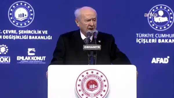 Devlet Bahçeli, 6 Şubat'ta memleketi Osmaniye'de konuştu: Muhalefeti 'fırsat düşkünü kötüler' ilan etti!