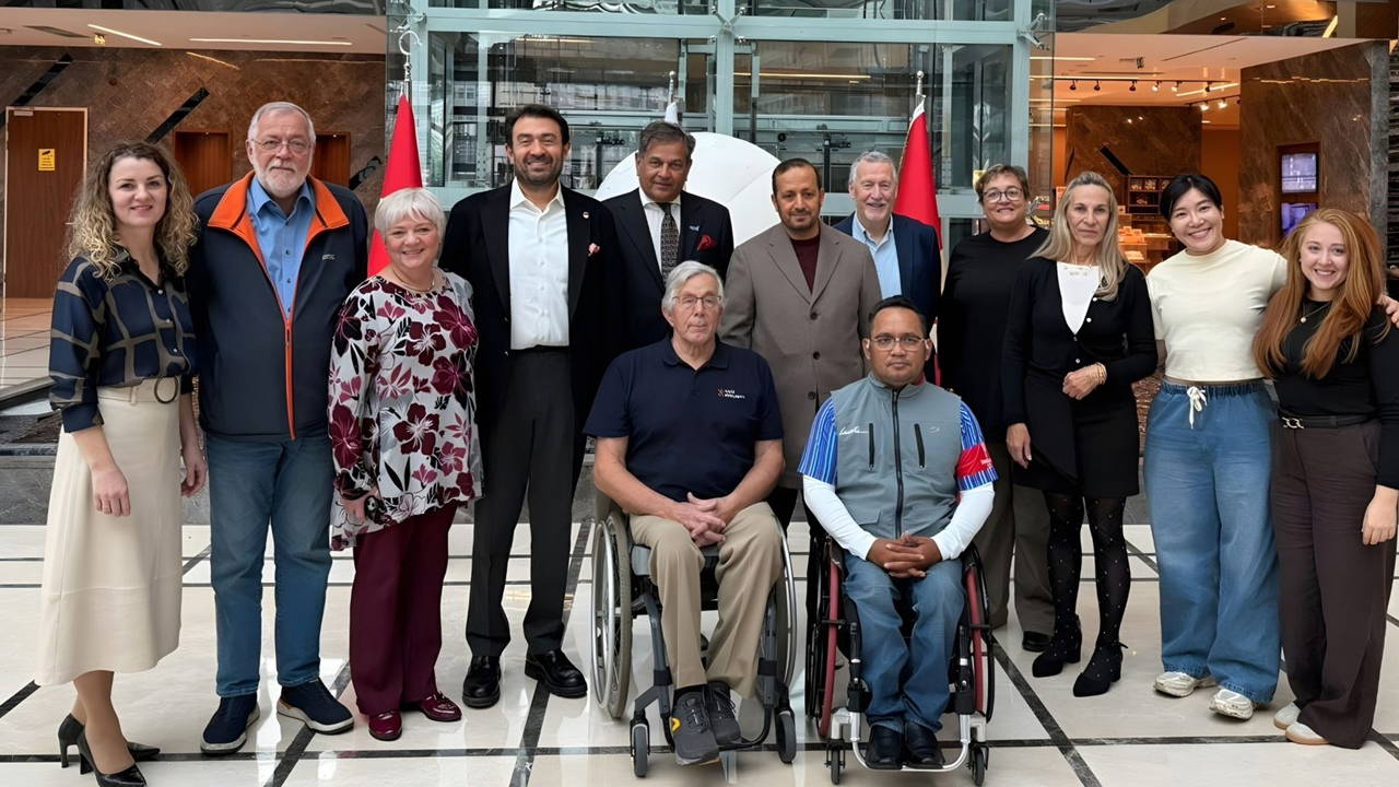 Dr. Av. Murat Aksu, Dünya Bedensel Engelliler Spor Federasyonu başkan yardımcısı seçildi