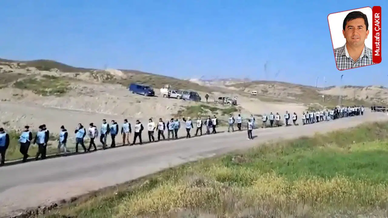 Doruk madencilik işçilerinin yürüyüşü 4. gününde de devam etti: ‘Yeraltında ölüm korkusu, yerüstünde ekmek kavgası’