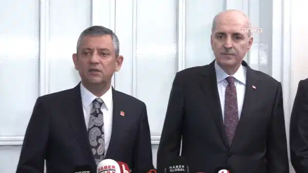 Numan Kurtulmuş ve Özgür Özel komisyon raporunu görüştü: 6'ncı ve 7'nci maddeye vurgu yapıldı
