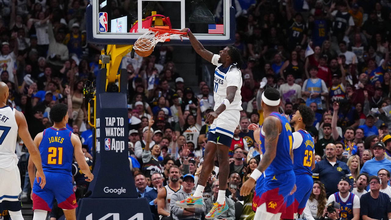 Timberwolves, Nuggets karşısında seriyi eşitledi