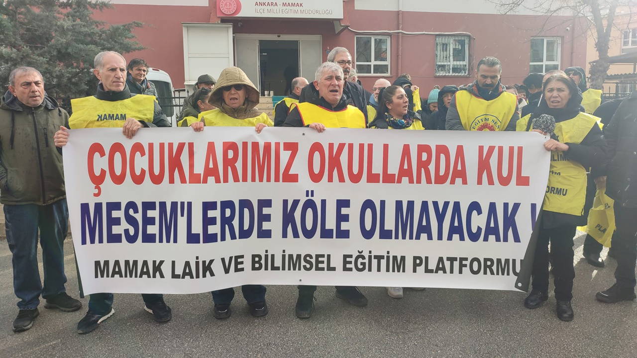 Mamak Laik ve Bilimsel Eğitim Platformu: 'Okullara 'gönüllülük' adı altında günlük dinsel proje yağıyor'