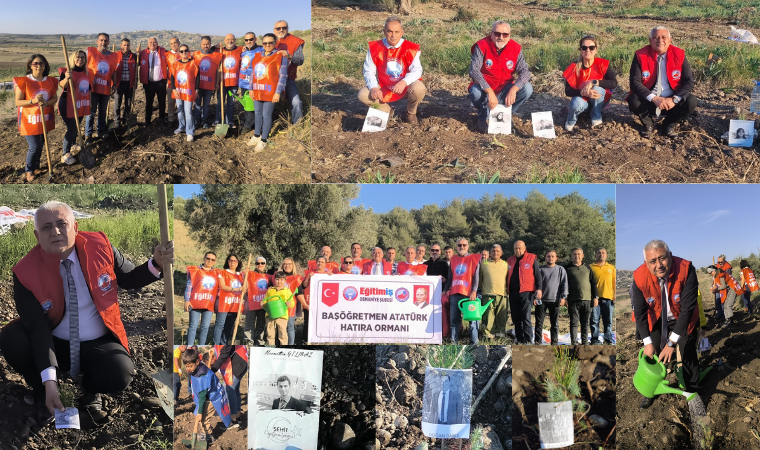 “Başöğretmen Atatürk Hatıra Ormanı" Osmaniye'de kuruldu.