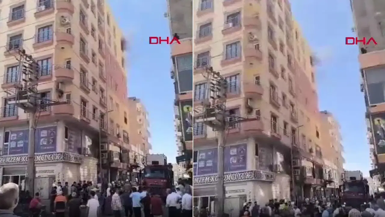 Mardin'de apartman dairesinde çıkan yangın söndürüldü