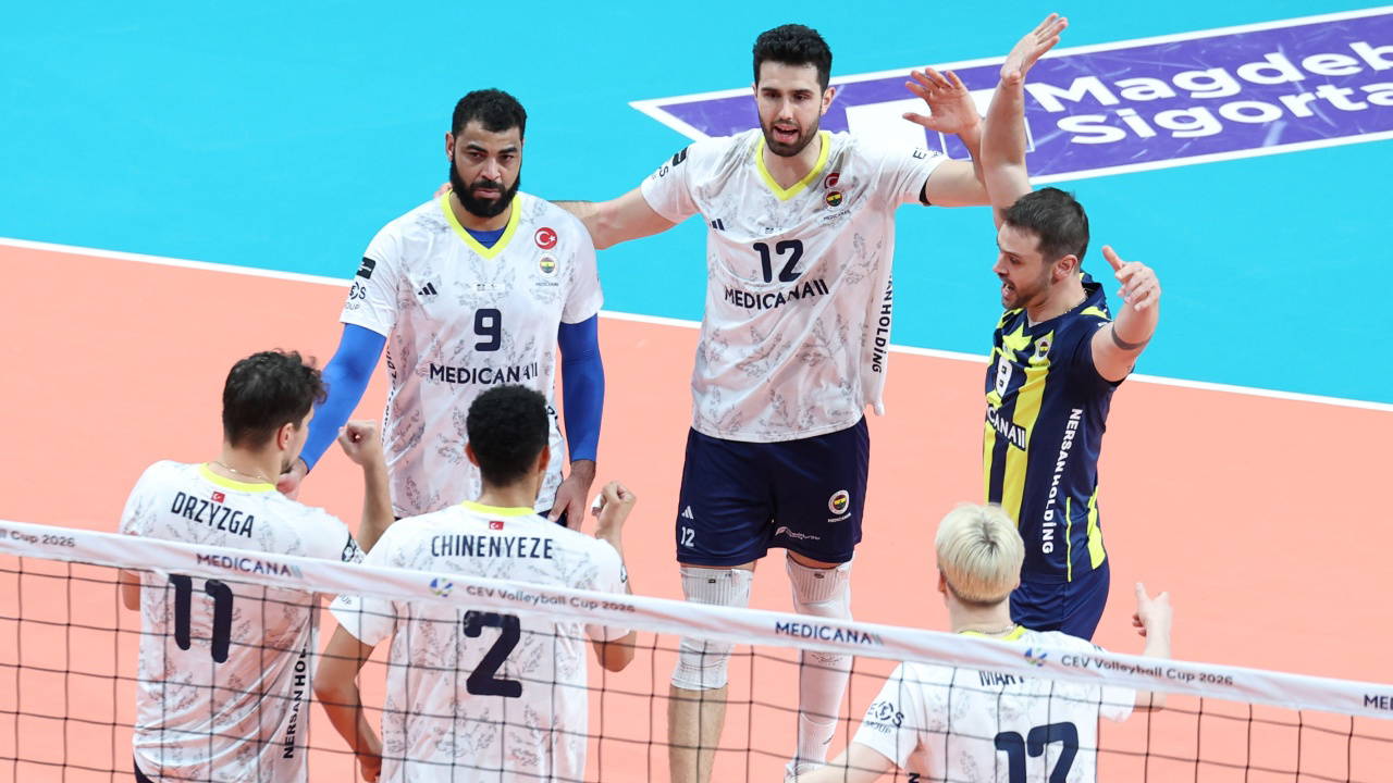 Fenerbahçe Medicana, CEV Kupası'nda çeyrek finalde!