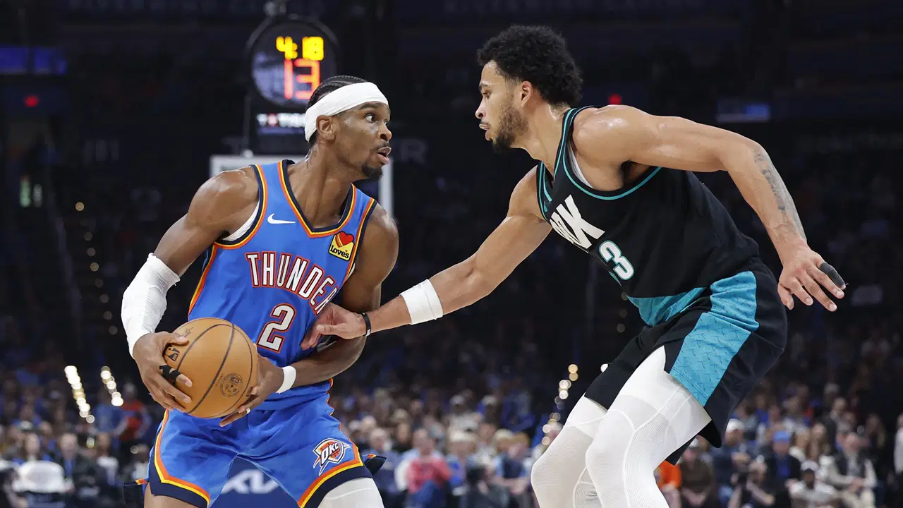 Shai Gilgeous-Alexander yıldızlaştı: Thunder üst üste 3. galibiyetini aldı!