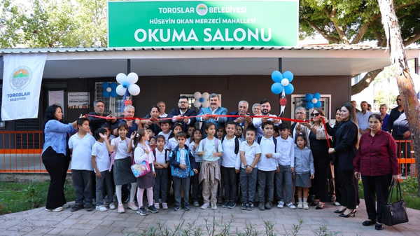 Toroslar’da okuma salonu sayısı 6’ya çıktı