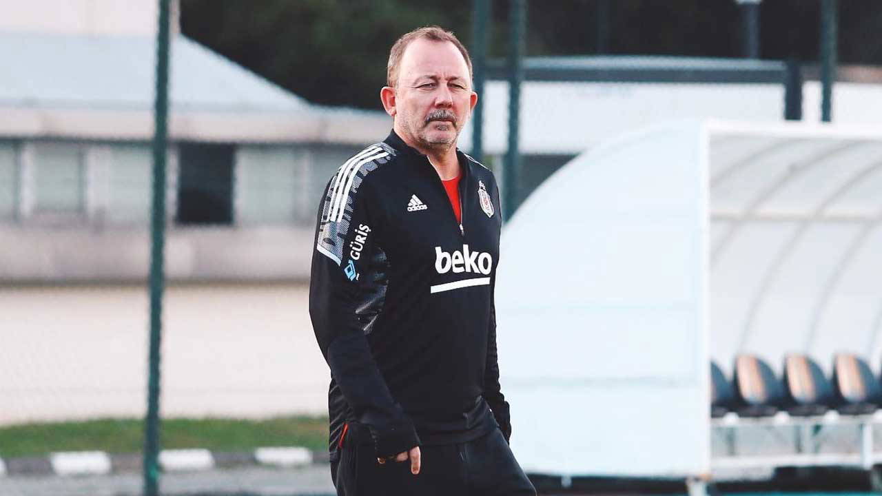 Sergen Yalçın, Beşiktaş'ta idmana çıktı