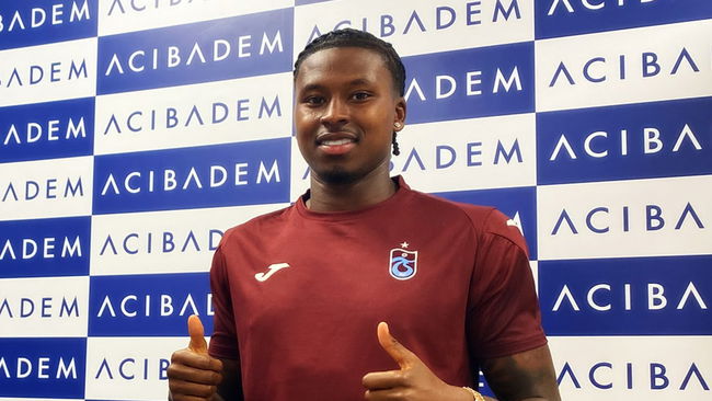 Trabzonspor'un yeni transferi kulüp tarihine geçti