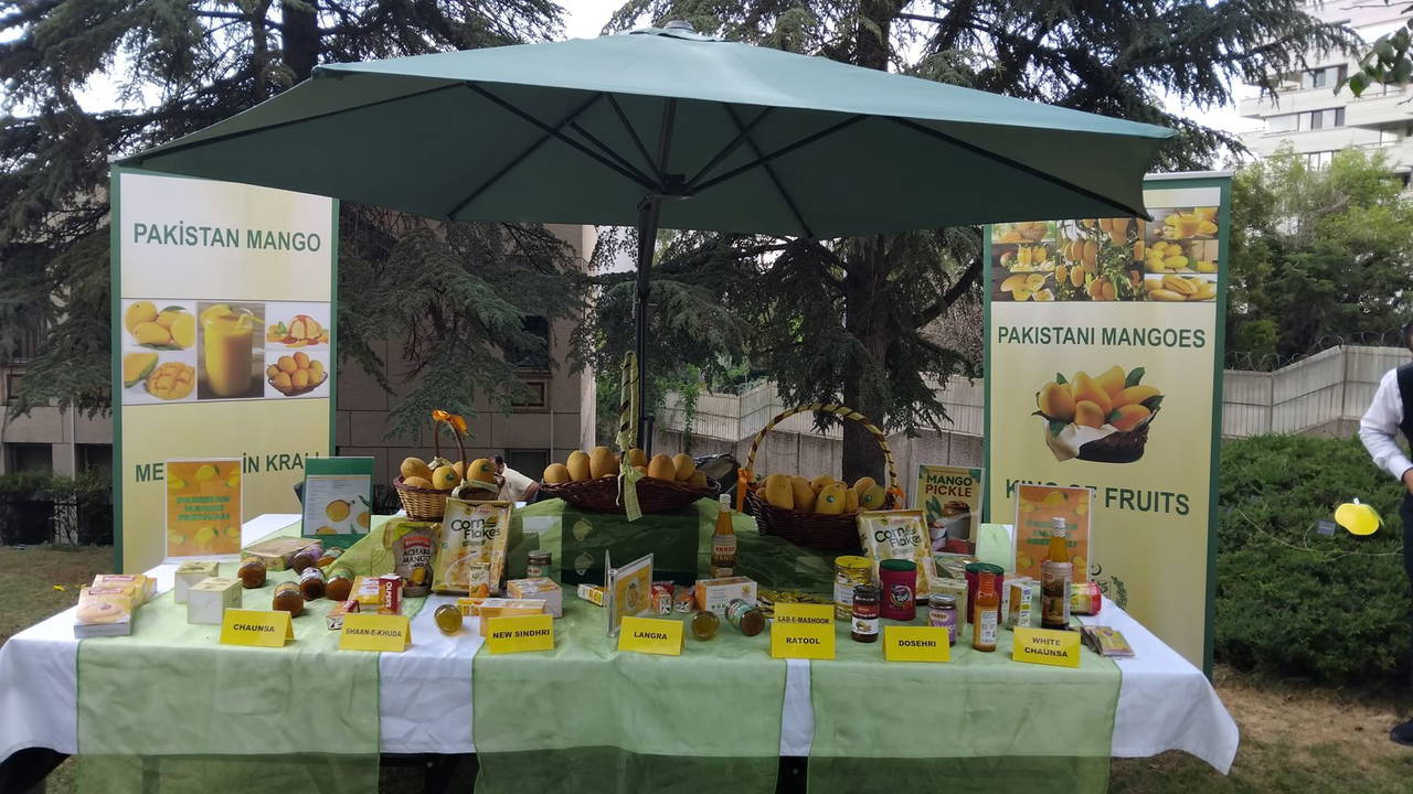 Ankara’da Pakistan Mango Festivali düzenlendi