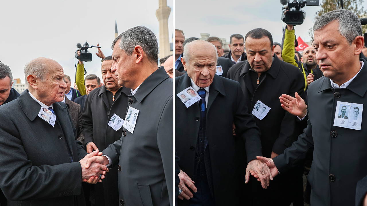 Katar'da şehit olan ASELSAN teknisyenleri Ankara'da son yolculuklarına uğurlandı: Özgür Özel ve Bahçeli cenaze töreninde bir araya geldi