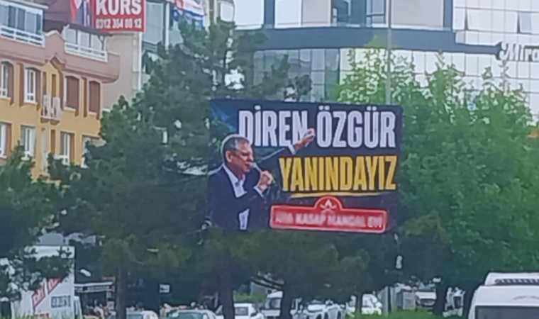 Mamak esnafından Özel’e destek: Diren Özgür Yanındayız!