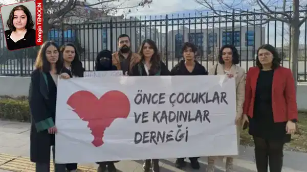 Çocuğa cinsel istismar davasında anneye destek nöbeti