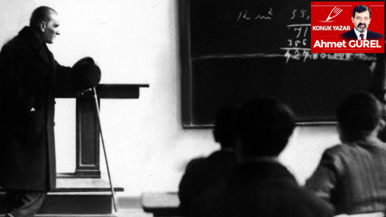 President Atatürk's Visits to İzmir High School for Boys