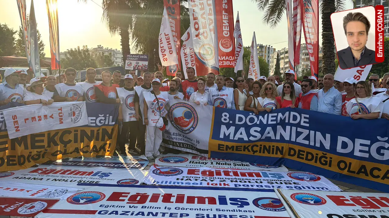 Birleşik Kamu İş, Toplu İş Sözleşmesi görüşmeleri için Adana’da toplandı: 'Masada oynanan oyunu bozacağız’