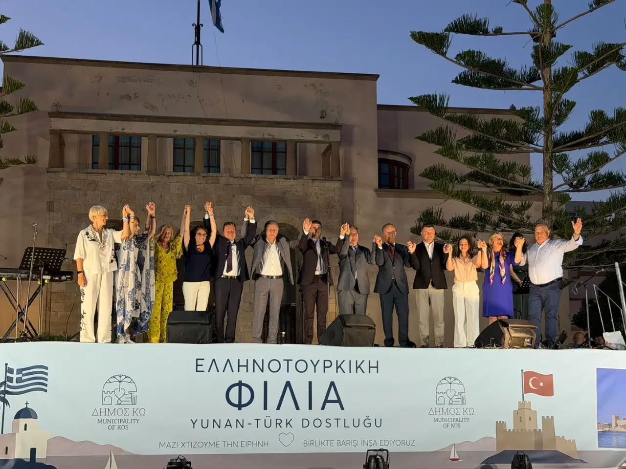 Ege’nin iki yakası, Kos’ta buluştu