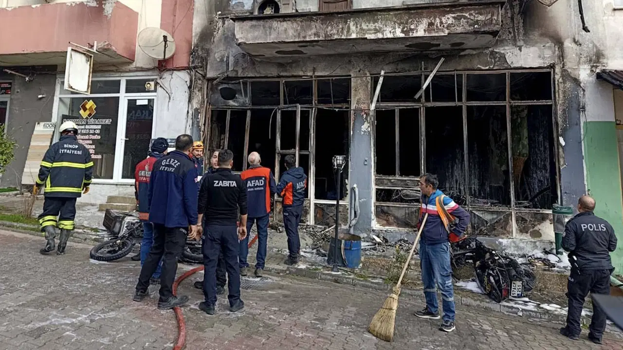 Sinop'ta iş yerinde patlama: 1 kişi ağır yaralandı