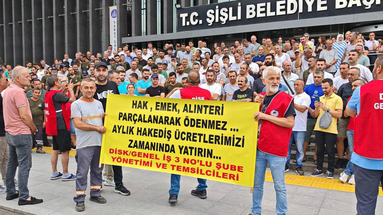 Kayyum hafta sonu izinlerini kaldırdı, işçiler eylem başlattı!