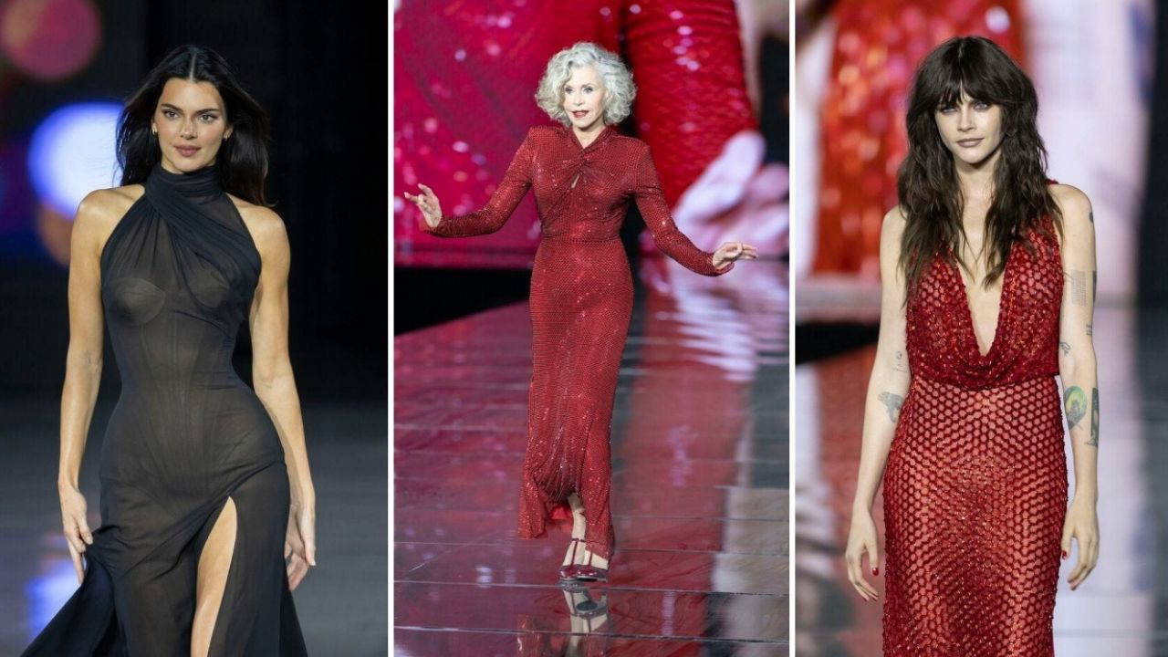 Paris Moda Haftası'nda yıldızlar geçidi: Jane Fonda, Kendall Jenner ve Serenay Sarıkaya aynı podyumda