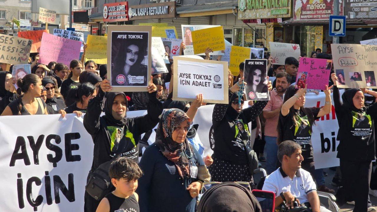 Ayşe Tokyaz için Hatay'da eylem