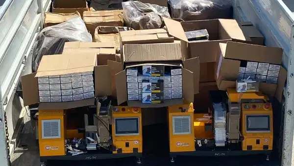 Aydın’da 138 bin 800 makaron ele geçirildi: 3 gözaltı
