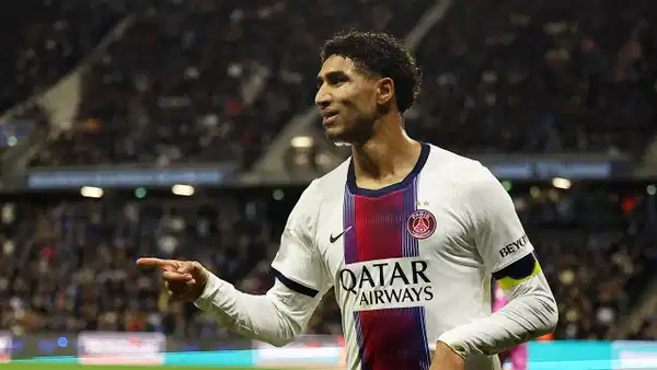 Achraf Hakimi yıldızlaştı: PSG, 5 golle kazandı