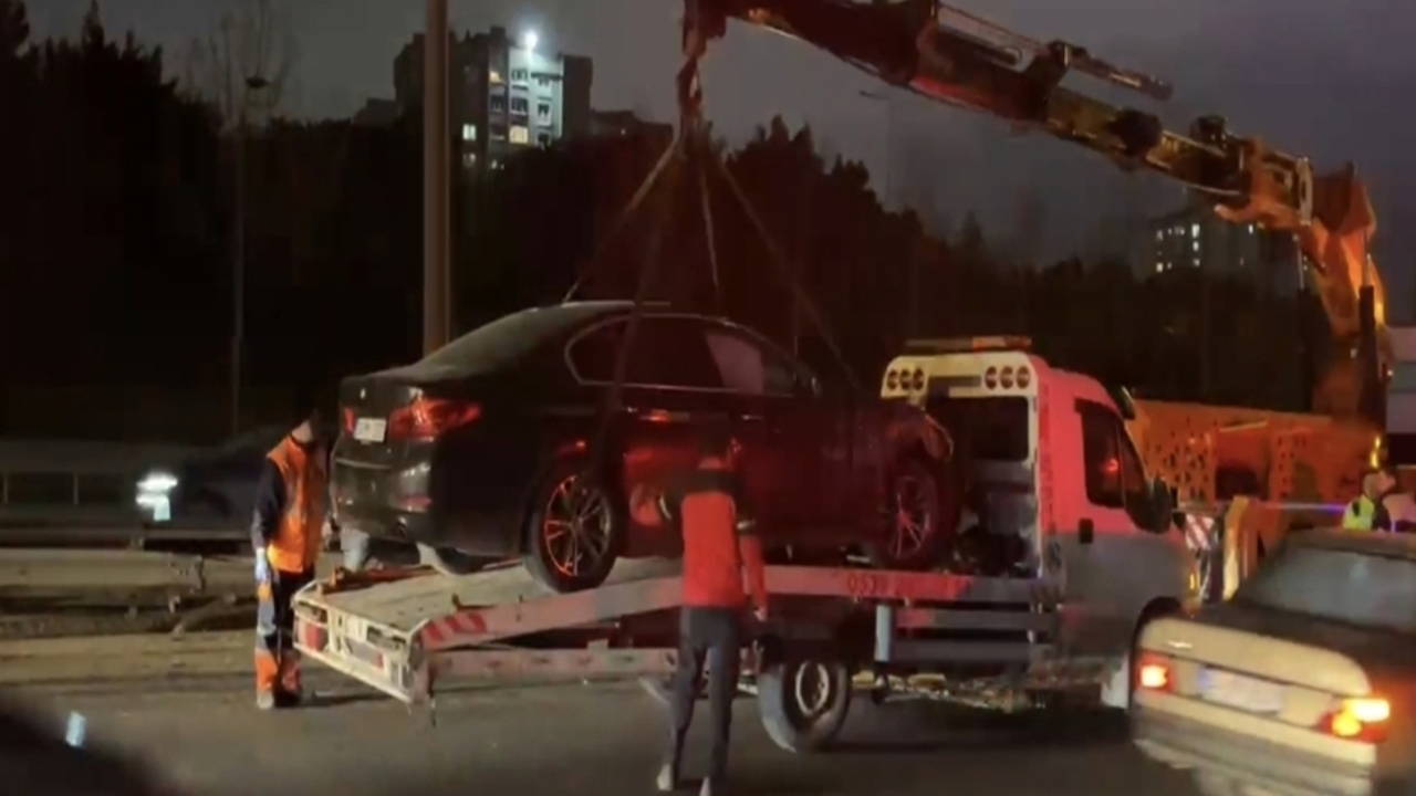 Başakşehir'de zincirleme kaza: 5 yaralı var!