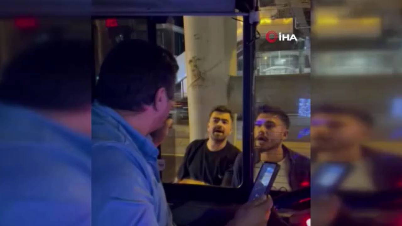 İETT otobüsüne saldırdılar, bir yolcu fenalaştı!