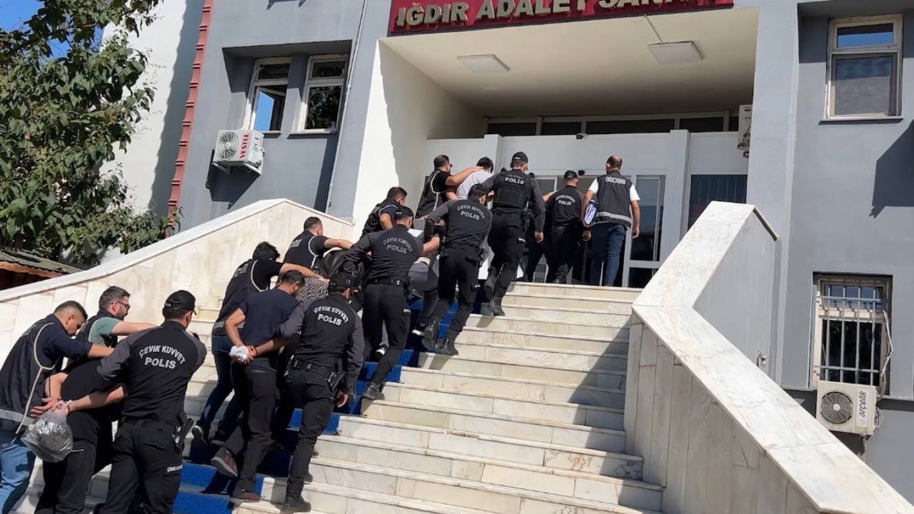 Iğdır merkezli 7 ilde suç örgütü operasyonu: 6 kişi tutuklandı