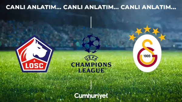 Galatasaray, Şampiyonlar Ligi'nde Lille ile karşılaşacak