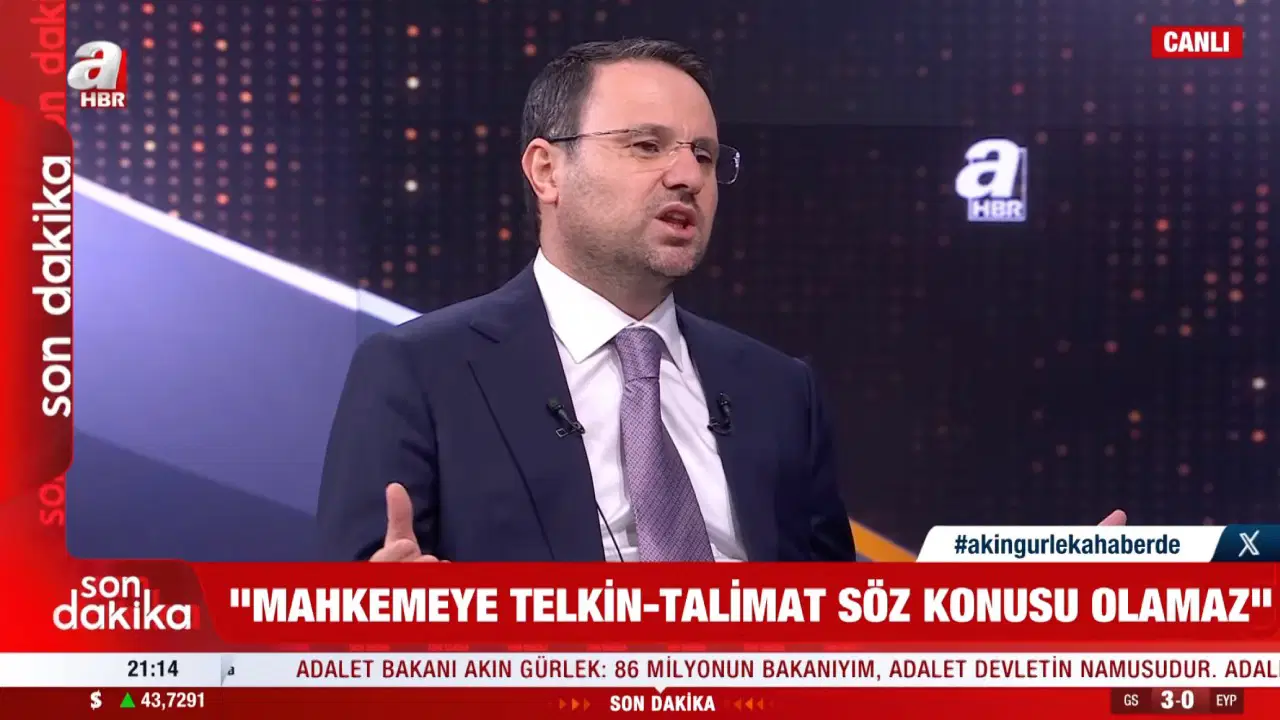 Atamanın ardından Akın Gürlek’ten ilk canlı yayın açıklamaları