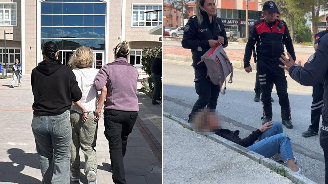 Burdur'da araçların önüne atladı, polisleri tekmeledi: Ukraynalı kadın sınır dışı edilecek
