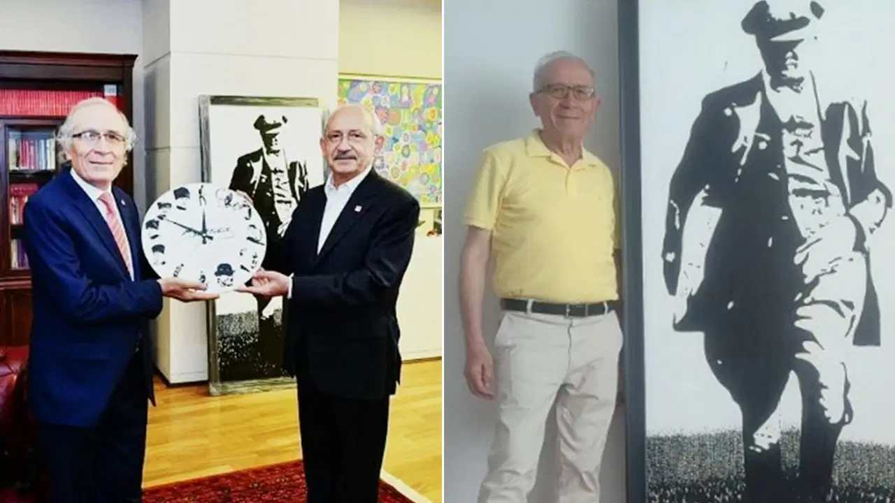 Ünlü ressamdan ‘butlan’ tepkisi: CHP Genel Merkezi'ne verdiği Atatürk yağlı boya tablolarını geri aldı