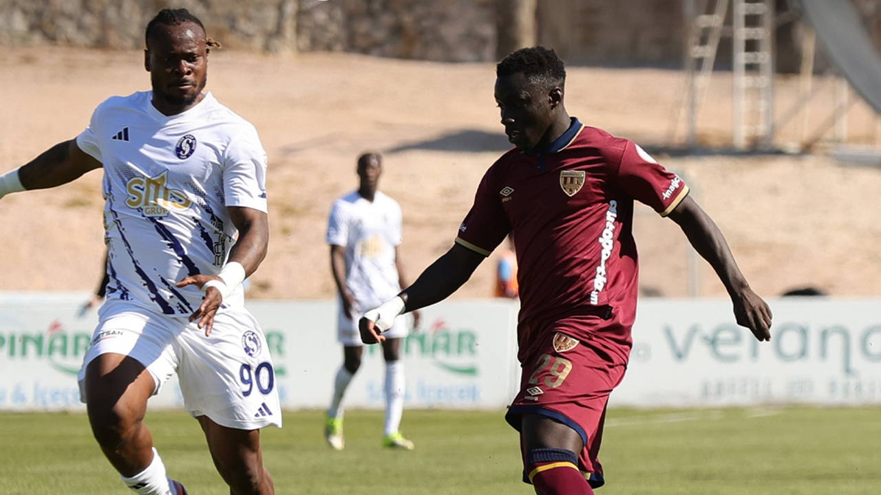 Bandırmaspor - Sarıyer maçında gol sesi çıkmadı! 