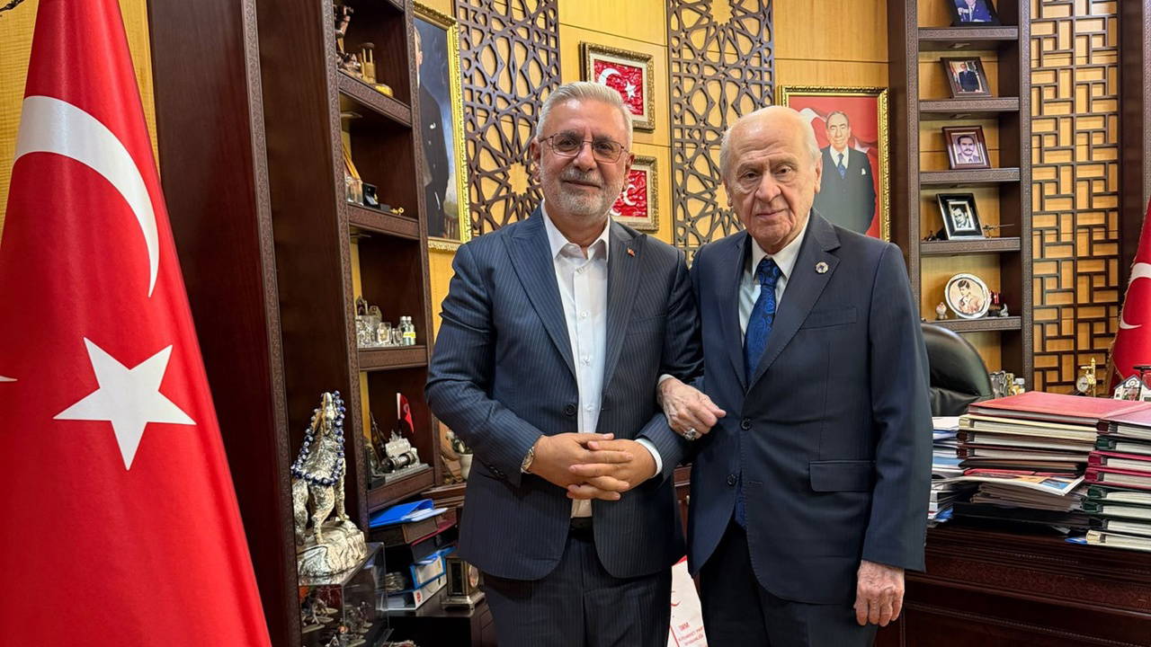 Eski AKP milletvekili Metiner, Bahçeli’yi ziyaret etti: ‘Süreç son aşamasında’