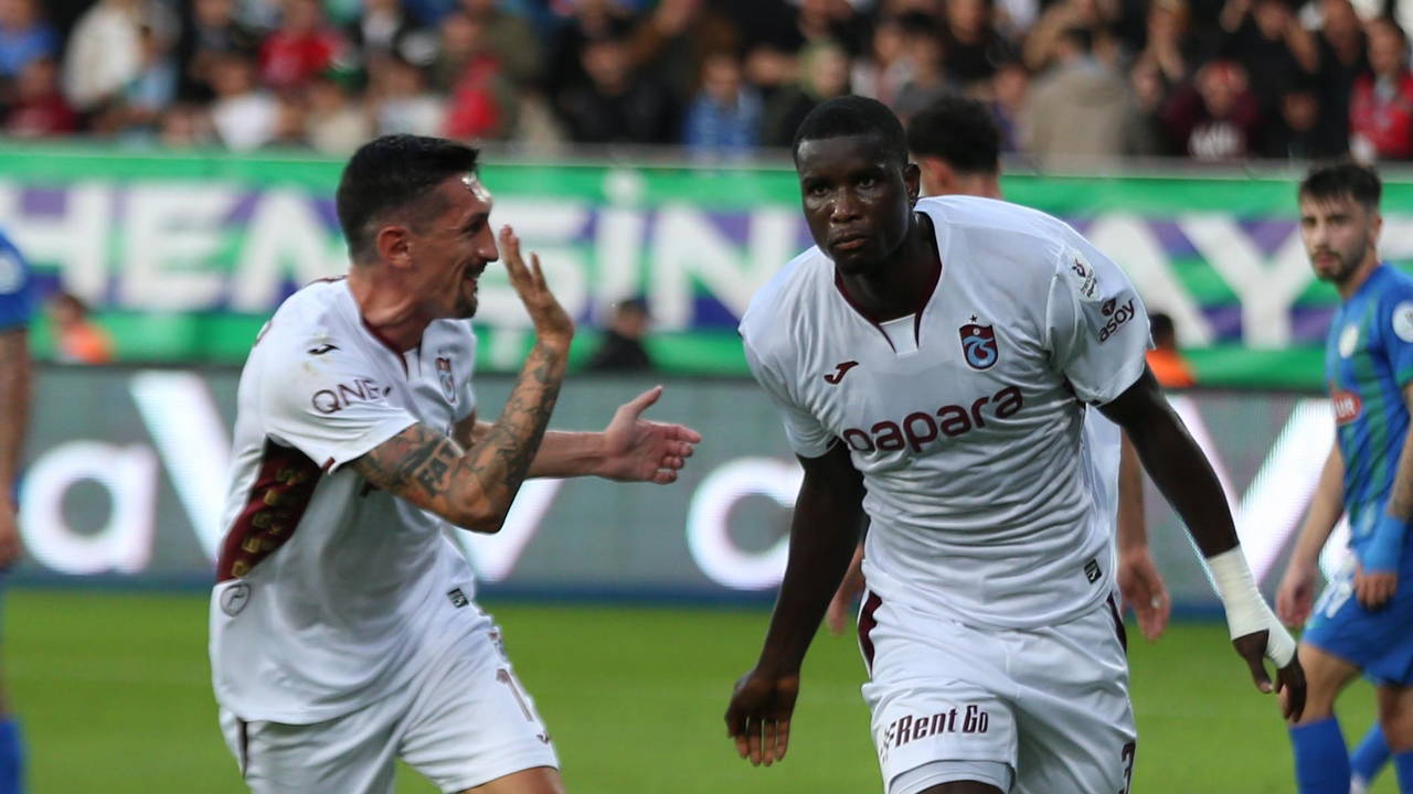 Galibiyet serisini 3 maça çıkardı... Karadeniz derbisinde kazanan Trabzonspor! 