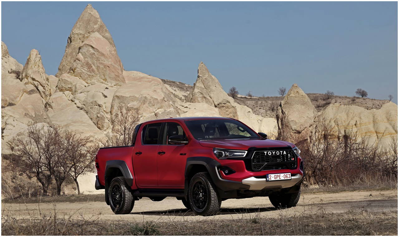 Toyota Hilux’ın en güçlü versiyonu GR Sport Türkiye’de