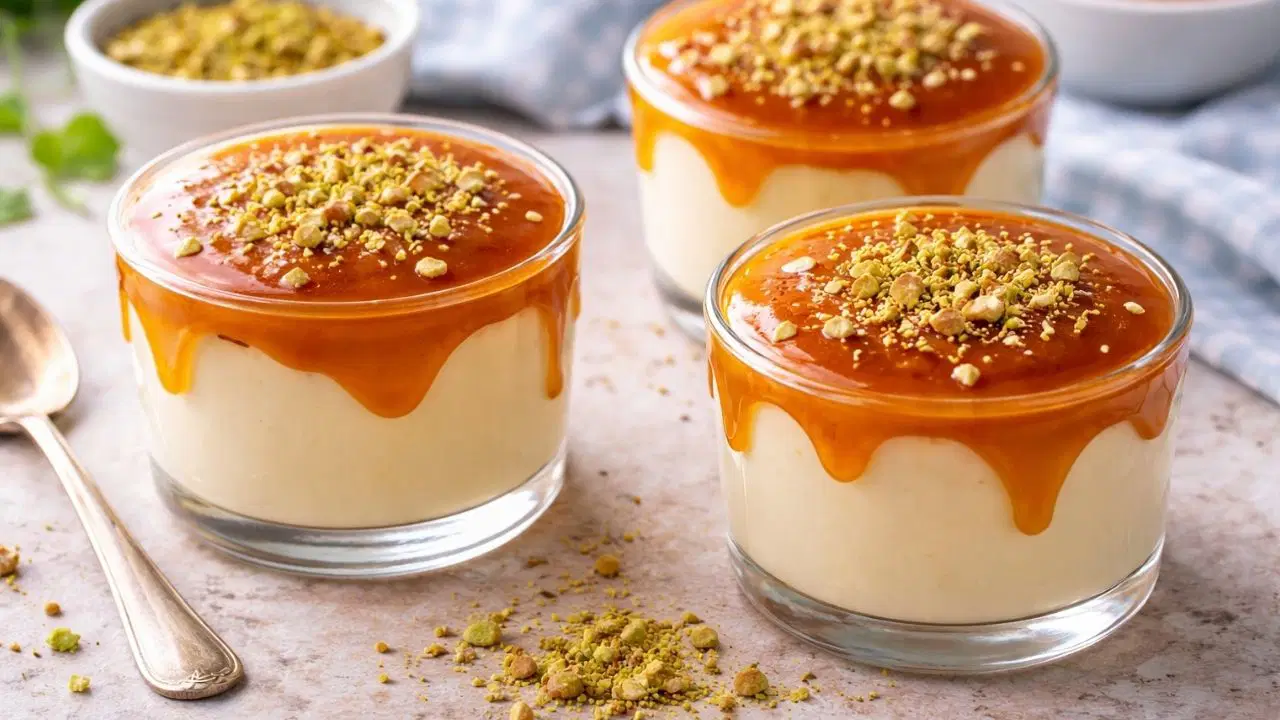 Tatlı keyfini katlayan lezzet: Karamelli muhallebi tarifi