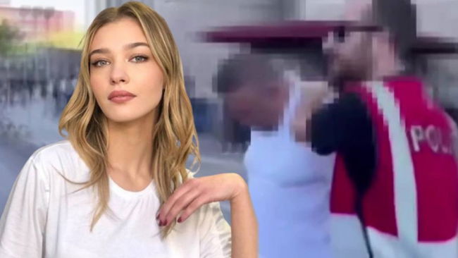 Oyuncu Melisa Döngel’i silahla tehdit eden sürücü tutuklandı