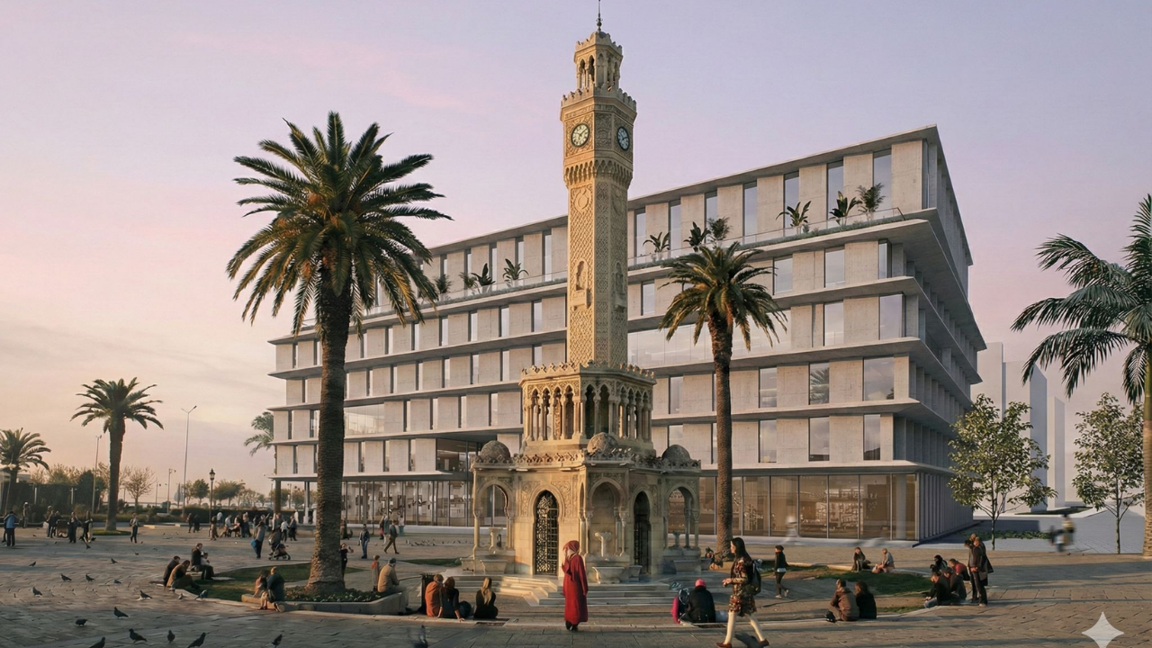 İzmir Büyükşehir Belediyesi'nin ana hizmet binası için imzalar atıldı