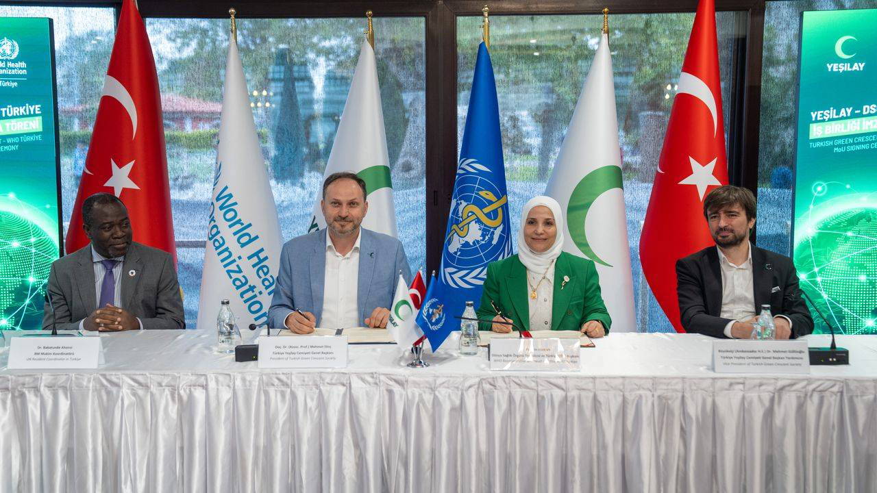 Yeşilay ve DSÖ Türkiye’den bağımlılıkla mücadelede işbirliği