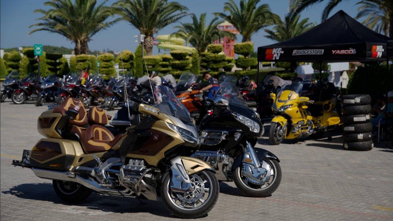 Dünyanın en büyük motosiklet etkinliklerinden Goldwing Treffen, Çeşme’de