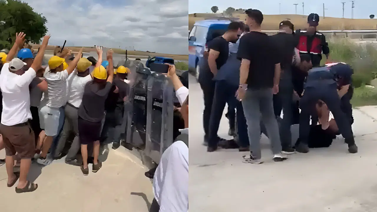 Edirne'de Erdoğan'a seslerini duyurmak isteyen işçilere gözaltı: Sendikadan 'ambulans' çağrısı