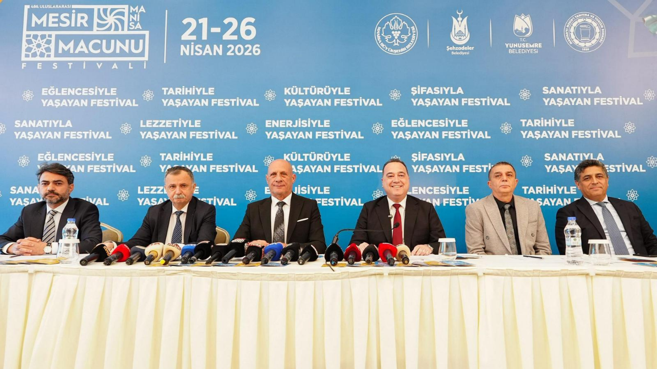 Uluslararası Manisa Mesir Macunu Festivali için geri sayım başladı