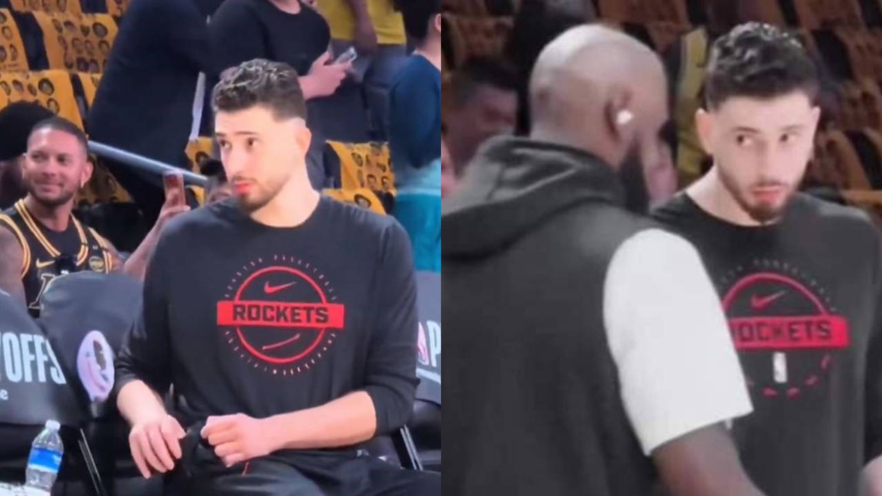 Alperen Şengün gündem olan videoyla ilgili konuştu: 'LeBron geçerken ayağa kalktım çünkü…'